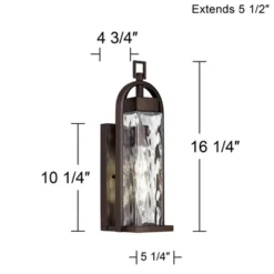 Possini Euro Design Winona Modern Outdoor Wall Light Fixture Bronze 16 1/4" Water Glass For Post Exterior Barn Deck House Porch Yard Posts Patio Home 15 Possini Euro Design Winona Modern Outdoor Wall Light Fixture Bronze 16 1/4" Water Glass For Post Exterior Barn Deck House Porch Yard Posts Patio Home -Possini Euro Design GUEST c46d4556 869a 4d8a 8cf6 b6ffe9f8c3a5
