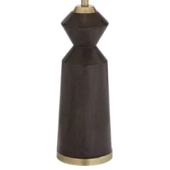 Possini Euro Design Taboo Mid Century Modern 66" Tall Standing Floor Lamp Sculpted Column Foot Switch Brown Faux Wood Finish Living Room Bedroom House 11 Possini Euro Design Taboo Mid Century Modern 66" Tall Standing Floor Lamp Sculpted Column Foot Switch Brown Faux Wood Finish Living Room Bedroom House -Possini Euro Design GUEST c7cf9add e0c5 4b22 b312 8a51dcba152a