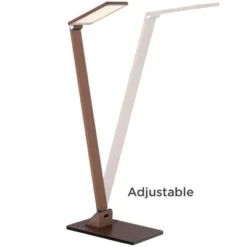 Possini Euro Design Bentley Modern Desk Lamp 21" High French Bronze Aluminum Metal LED Touch On Off Adjustable Head For Bedroom Living Room Office -Possini Euro Design GUEST c97b1947 2077 4459 8a6c baaf8750452a