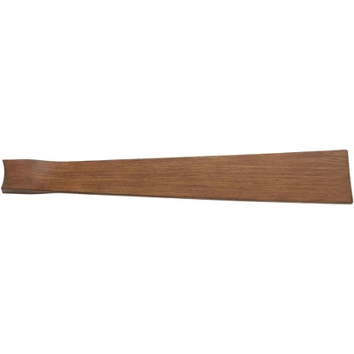 Possini Euro Design 70" Defender Modern Indoor Outdoor Ceiling Fan 8 Blade LED Light Remote Control Soft Brass Motor Koa Finish Blades Bedroom Patio 4 Possini Euro Design 70" Defender Modern Indoor Outdoor Ceiling Fan 8 Blade LED Light Remote Control Soft Brass Motor Koa Finish Blades Bedroom Patio - Image 2