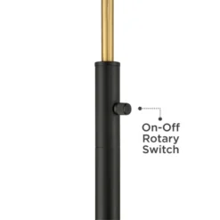 Possini Euro Design Modern Downbridge Floor Lamp 64" Tall Black Brass Metal Linen Drum Shade For Living Room Reading Bedroom Home 12 Possini Euro Design Modern Downbridge Floor Lamp 64" Tall Black Brass Metal Linen Drum Shade For Living Room Reading Bedroom Home -Possini Euro Design GUEST ccaba098 caa8 438f 81be 3037f78aa7ca