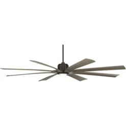 80" Possini Euro Design Defender Modern Indoor Outdoor Ceiling Fan With Dimmable LED Light Remote Oil Rubbed Bronze Oak Damp Rated For Patio Exterior 13 80" Possini Euro Design Defender Modern Indoor Outdoor Ceiling Fan With Dimmable LED Light Remote Oil Rubbed Bronze Oak Damp Rated For Patio Exterior -Possini Euro Design GUEST ce1e76d7 8c28 41d3 ab04 43eb04cc58af