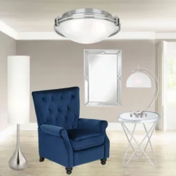 Possini Euro Design Mid Century Modern Floor Lamp 62" Tall Brushed Steel Droplet Cotton Cylinder Shade For Living Room Bedroom Office 17 Possini Euro Design Mid Century Modern Floor Lamp 62" Tall Brushed Steel Droplet Cotton Cylinder Shade For Living Room Bedroom Office -Possini Euro Design GUEST ce4f2d83 7df6 4f03 b35a 2bc1654651d8