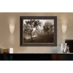 Possini Euro Design Emelle Modern Wall Light Sconces Set Of 2 Caramel Amber Art Glass Hardwire 7" Fixture For Bedroom Bathroom Vanity Living Room Home -Possini Euro Design GUEST d0f8beb6 2047 4aed 8237 2021aa6db69e