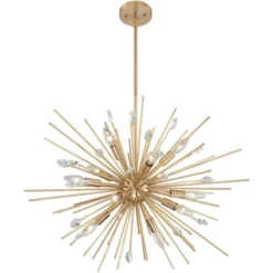 Possini Euro Design Janae Plated Gold Chandelier 29 1/2" Wide Modern Sputnik 12-Light Fixture For Dining Room House Foyer Kitchen Island Entryway 13 Possini Euro Design Janae Plated Gold Chandelier 29 1/2" Wide Modern Sputnik 12-Light Fixture For Dining Room House Foyer Kitchen Island Entryway -Possini Euro Design GUEST d2ee25e0 8698 4b6a b1c0 66a5efef7c3f