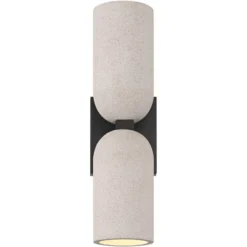 Possini Euro Design Possini Euro Olethra 15"H Cement 2-Light LED Wall Sconce Set Of 2 13 Possini Euro Design Possini Euro Olethra 15"H Cement 2-Light LED Wall Sconce Set Of 2 -Possini Euro Design GUEST d7671770 250b 4bdb b8ea a3115e8c855e 1