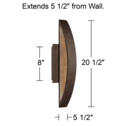 Possini Euro Design Modern Wall Light Sconce Copper Bronze Hardwired 5 1/2" Fixture LED For Bedroom Bathroom Vanity Hallway House 12 Possini Euro Design Modern Wall Light Sconce Copper Bronze Hardwired 5 1/2" Fixture LED For Bedroom Bathroom Vanity Hallway House -Possini Euro Design GUEST d814d2a2 a8df 4528 b372 d561f5625064