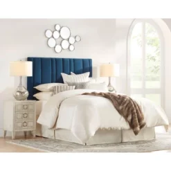 Possini Euro Design Swift Modern Table Lamp 30 1/2" Tall Mercury Glass Double Shade For Bedroom Living Room House Bedside Nightstand Office Entryway -Possini Euro Design GUEST da767add 2e1d 4ced 82c1 65bd02d01ec2