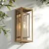 Possini Euro Design Modern Outdoor Wall Light Fixture Brass 16 1/4" Clear Glass Panel For Exterior Barn Deck House Porch Yard Patio Outside Garage 1 Possini Euro Design Modern Outdoor Wall Light Fixture Brass 16 1/4" Clear Glass Panel For Exterior Barn Deck House Porch Yard Patio Outside Garage -Possini Euro Design GUEST ddd70201 0fc4 4156 8467 ad03076eb02f