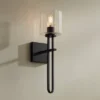Possini Euro Design Possini Euro Katrina 17 1/2" High Black Wall Sconce 2 Possini Euro Design Possini Euro Katrina 17 1/2" High Black Wall Sconce -Possini Euro Design GUEST e0038559 fe02 4556 859e 5507b0815510