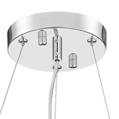 Possini Euro Design Alyssa Chrome Drum Chandelier 23 1/2" Wide Modern Crystal 12-Light LED Fixture For Dining Room Kitchen Island Entryway Bedroom -Possini Euro Design GUEST e20a9cd3 49fd 4a82 b8ca 274363a8336d