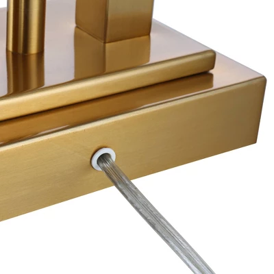 Possini Euro Design Possini Euro Deacon Brass Gooseneck Lamps With USB Port And Outlet Set Of 2 7 Possini Euro Design Possini Euro Deacon Brass Gooseneck Lamps With USB Port And Outlet Set Of 2 - Image 5