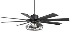 60" Possini Euro Design Modern Indoor Ceiling Fan With LED Light Remote Control Matte Black Cage For Living Room Kitchen House 14 60" Possini Euro Design Modern Indoor Ceiling Fan With LED Light Remote Control Matte Black Cage For Living Room Kitchen House -Possini Euro Design GUEST e27ff5b1 425a 4716 a2b6 9ebcca2f2f3f