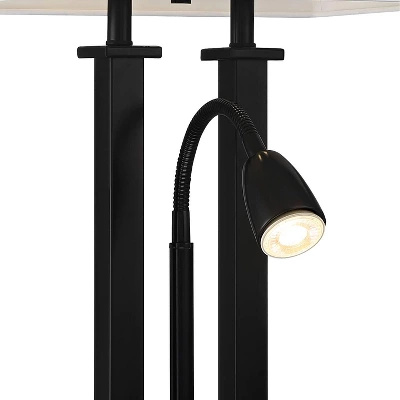 Possini Euro Design Possini Euro Deacon Black USB Port And Outlet Gooseneck Desk Lamps Set Of 2 8 Possini Euro Design Possini Euro Deacon Black USB Port And Outlet Gooseneck Desk Lamps Set Of 2 - Image 6
