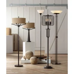 Possini Euro Design Modern Torchiere Floor Lamp 72" Tall Dark Bronze Frosted Glass Shade For Living Room Bedroom Office House 17 Possini Euro Design Modern Torchiere Floor Lamp 72" Tall Dark Bronze Frosted Glass Shade For Living Room Bedroom Office House -Possini Euro Design GUEST e7ebd46e 20af 473a a58c b06126275566
