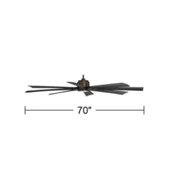 Possini Euro Design 70" Defender Modern Indoor Outdoor Ceiling Fan 8 Blade LED Light Remote Control Oil Rubbed Bronze Black Blades Bedroom Patio 12 Possini Euro Design 70" Defender Modern Indoor Outdoor Ceiling Fan 8 Blade LED Light Remote Control Oil Rubbed Bronze Black Blades Bedroom Patio -Possini Euro Design GUEST ea2b542b 25c9 42bb 8ff2 6858d3f2442b