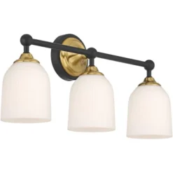 Possini Euro Design Possini Euro Zaragoza 23" Wide Gold And Black 3-Light Bath Light 15 Possini Euro Design Possini Euro Zaragoza 23" Wide Gold And Black 3-Light Bath Light -Possini Euro Design GUEST ef4f77fc b5d2 4fc6 9a01 0eb24d3aeb24