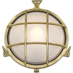 Possini Euro Design Possini Euro Anjali 10" High Brass Bulkhead Wall Sconce 13 Possini Euro Design Possini Euro Anjali 10" High Brass Bulkhead Wall Sconce -Possini Euro Design GUEST f0698724 4060 4ec0 94f4 3226de927d30 1