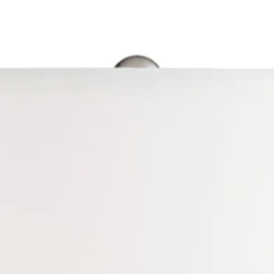 Possini Euro Design 13 Possini Euro Design Jaime Coastal Table Lamp With Round White Marble Riser 26" High Blue Gray Drum Shade For Bedroom Living Room Office House Home