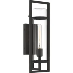 Possini Euro Design Possini Euro Castello 18"H Sand Black Wall Sconce -Possini Euro Design GUEST f5cb4179 09de 4760 b4d0 b2763f164cc9 1