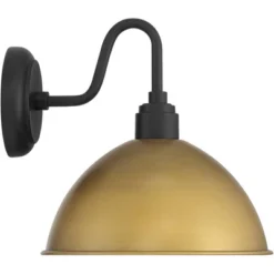 Possini Euro Design Miles 12 1/2" High Modern Industrial Outdoor Wall Light Fixture Mount Porch House Exterior Outside Weatherproof Black Gold 16 Possini Euro Design Miles 12 1/2" High Modern Industrial Outdoor Wall Light Fixture Mount Porch House Exterior Outside Weatherproof Black Gold -Possini Euro Design GUEST f90186e3 a913 4d01 b3db 06ea2a491d9f