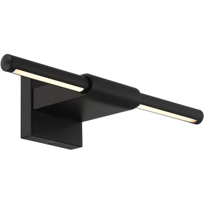 Possini Euro Design Possini Euro Anthony 17" Wide Black LED Picture Light 7 Possini Euro Design Possini Euro Anthony 17" Wide Black LED Picture Light - Image 5