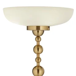 Possini Euro Design Summit Light Blaster Modern Torchiere Floor Lamp 71" Tall Warm Gold Frosted Glass Shade For Living Room Bedroom Office House Home -Possini Euro Design GUEST fa8c7cd9 2be2 42f6 bea9 463ac622da76