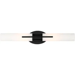 Possini Euro Design Abron Industrial Modern Wall Light Black Hardwire 24" Light Bar LED Fixture Frosted Glass For Bedroom Bathroom Vanity Living Room 13 Possini Euro Design Abron Industrial Modern Wall Light Black Hardwire 24" Light Bar LED Fixture Frosted Glass For Bedroom Bathroom Vanity Living Room -Possini Euro Design GUEST fb0421ed e84d 4452 bbb5 02f84b4c0dec